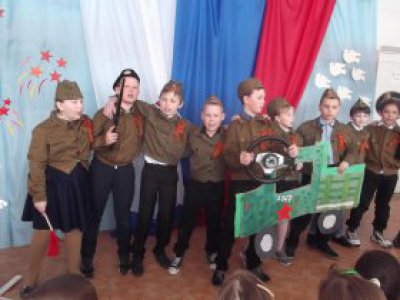 7 февраля 2020 года в нашей школе прошёл конкурс инсценированной военно-патриотической песни «Во славу Отечества», который был  посвящён    75-летию Победы в Великой Отечественной войне. 